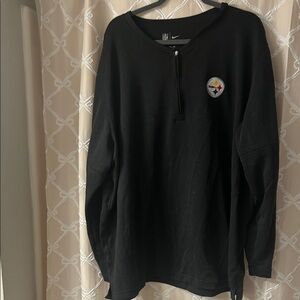 Nike Black Quarter-Zip Men's Sweatshirt